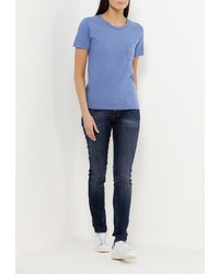 Женская синяя футболка от Levi's