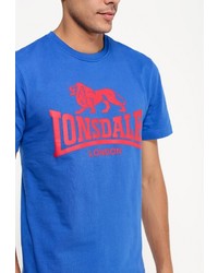 Мужская синяя футболка от Lonsdale