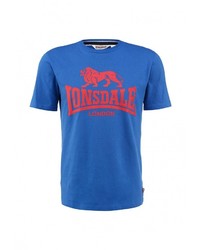 Мужская синяя футболка от Lonsdale