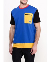 Мужская синяя футболка от Love Moschino