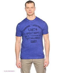 Мужская синяя футболка от Luhta