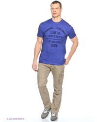 Мужская синяя футболка от Luhta