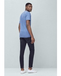 Мужская синяя футболка от Mango Man