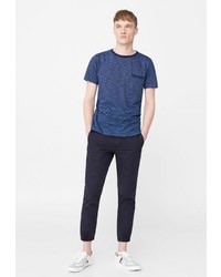 Мужская синяя футболка от Mango Man