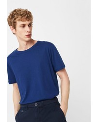 Мужская синяя футболка от Mango Man