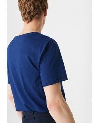 Мужская синяя футболка от Mango Man