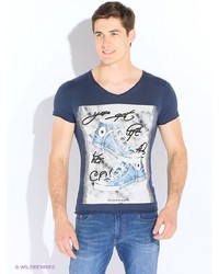 Мужская синяя футболка от Marco Masini