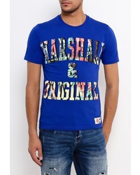 Мужская синяя футболка от Marshall Original