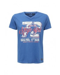 Мужская синяя футболка от Mezaguz