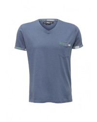 Мужская синяя футболка от Mezaguz