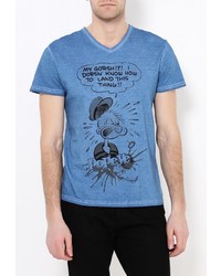 Мужская синяя футболка от Modis