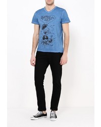 Мужская синяя футболка от Modis