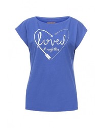 Женская синяя футболка от Modis