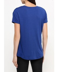 Женская синяя футболка от Modis