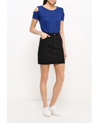 Женская синяя футболка от Modis