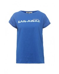 Женская синяя футболка от Modis