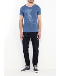 Мужская синяя футболка от Mustang