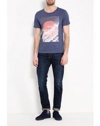 Мужская синяя футболка от Mustang