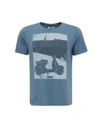 Мужская синяя футболка от Mustang