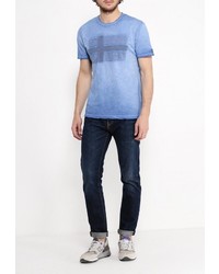 Мужская синяя футболка от Napapijri