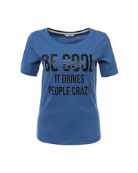 Женская синяя футболка от Only