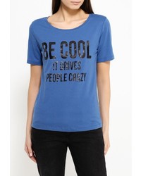 Женская синяя футболка от Only