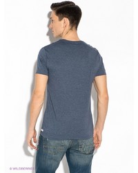 Мужская синяя футболка от Oodji