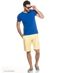 Мужская синяя футболка от Oodji