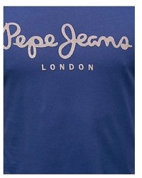 Мужская синяя футболка от Pepe Jeans