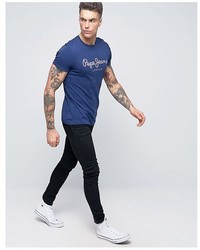 Мужская синяя футболка от Pepe Jeans