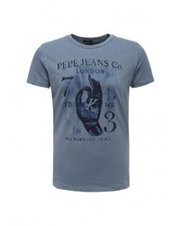 Мужская синяя футболка от Pepe Jeans