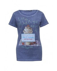 Женская синяя футболка от Perfect J