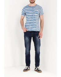 Мужская синяя футболка от Piazza Italia