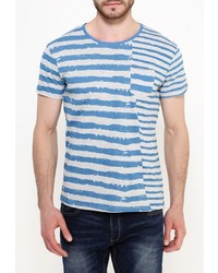 Мужская синяя футболка от Piazza Italia