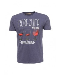 Мужская синяя футболка от Piazza Italia