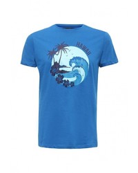 Мужская синяя футболка от Piazza Italia