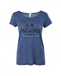 Женская синяя футболка от Q/S designed by