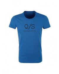 Мужская синяя футболка от Q/S designed by