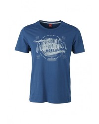 Мужская синяя футболка от s.Oliver