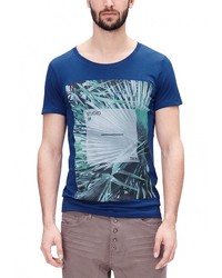 Мужская синяя футболка от s.Oliver Denim