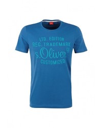 Мужская синяя футболка от s.Oliver