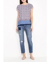 Женская синяя футболка от Sela