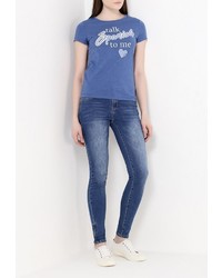 Женская синяя футболка от Sela