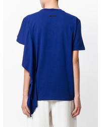 Женская синяя футболка от MSGM