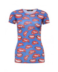 Женская синяя футболка от SK House