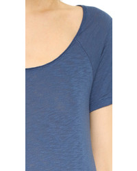 Женская синяя футболка от Splendid