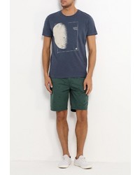 Мужская синяя футболка от SPRINGFIELD