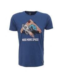 Мужская синяя футболка от SPRINGFIELD