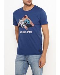 Мужская синяя футболка от SPRINGFIELD