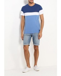 Мужская синяя футболка от SPRINGFIELD